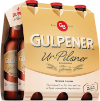 Gulpener Ur-Pilsner set van 6 flesjes á 0,30 liter Gulpener Ur-Pilsner set van 6 flesjes á 0,30 liter